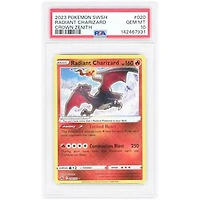 Radiant Charizard 2023 Pokemon Crown Zenith Radiant Rare #20 PSA Authenticated 10 Card