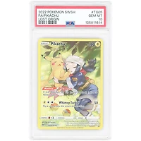 Pikachu 2022 Pokemon Lost Origin Trainer Gallery Ultra Rare #TG05 PSA Authenticated 10 Card