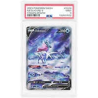 Suicune V 2023 Pokemon Crown Zenith: Galarian Gallery Ultra Rare #GG38 PSA Authenticated 9 Card