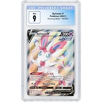 Sylveon V 2021 Pokemon Evolving Skies Ultra Rare #183 CGC Authenticated 9 Card