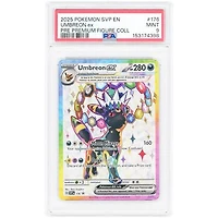 Umbreon ex 2025 Pokemon Scarlet & Violet Promo #SVP 176 PSA Authenticated 9 Card