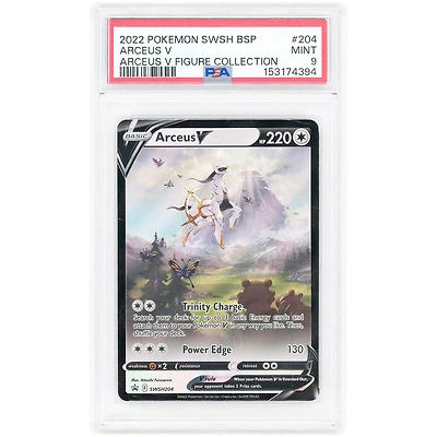 Arceus V 2022 Pokemon Sword & Shield Promo #SWSH204 PSA Authenticated 9 Card