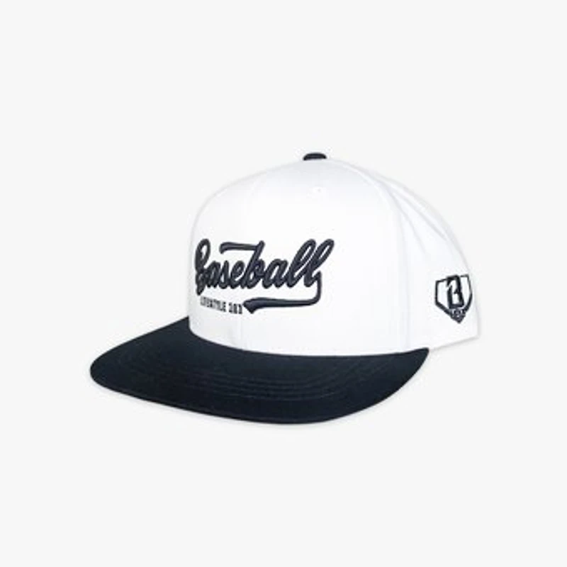 Youth Baseball Lifestyle 101 White Established Snapback Hat