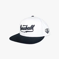 Youth Baseball Lifestyle 101 White Established Snapback Hat