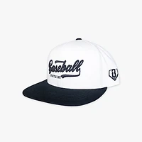 Youth Baseball Lifestyle 101 White Established Snapback Hat