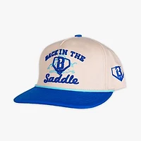 Men's Baseball Lifestyle 101 Cream Saddle Up N' Swing Snapback Hat