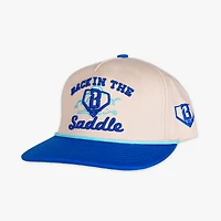 Men's Baseball Lifestyle 101 Cream Saddle Up N' Swing Snapback Hat
