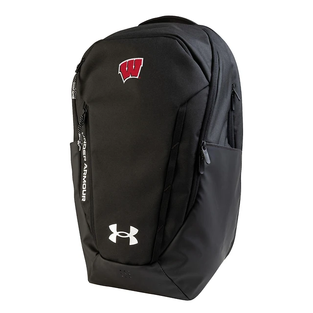 Men's Under Armour  Black Wisconsin Badgers No Weigh Backpack