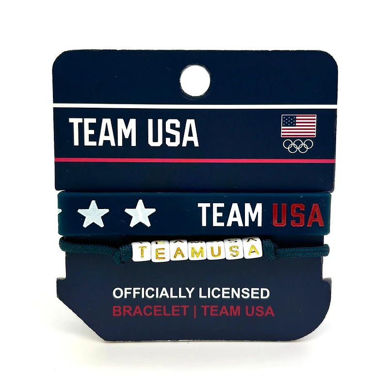 WristBend Team USA Two-Pack Wristband Set