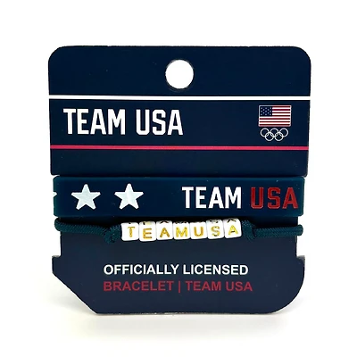 WristBend Team USA Two-Pack Wristband Set