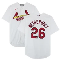 JJ Wetherholt St. Louis Cardinals Autographed White Nike Replica Jersey
