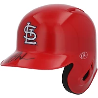 JJ Wetherholt St. Louis Cardinals Autographed Mini Batting Helmet