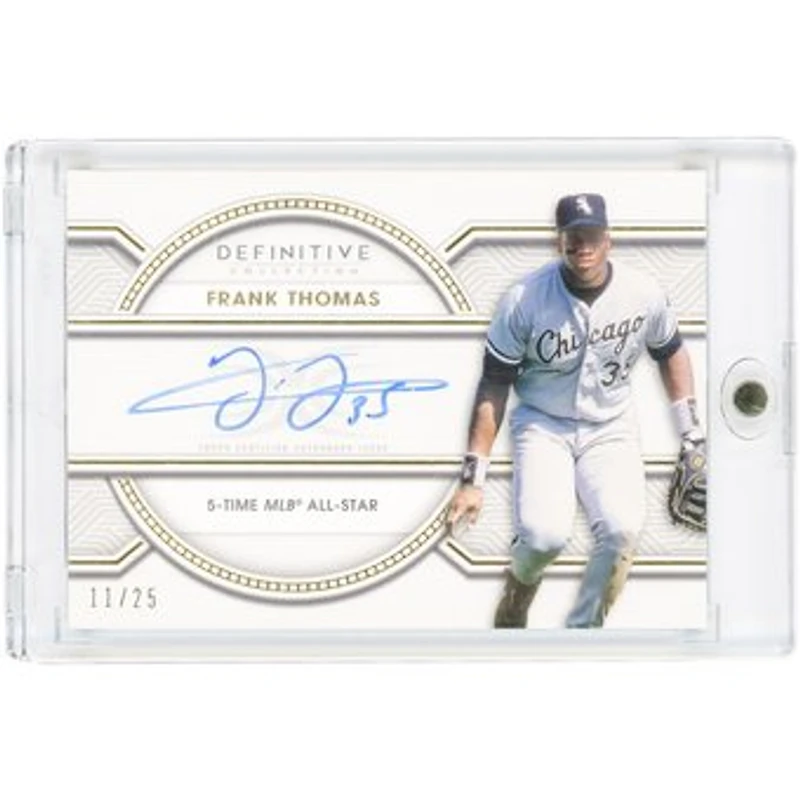 Frank Thomas Chicago White Sox Autographed 2022 Topps Definitive #LAC-FT #11/25 Card