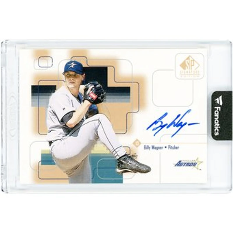 Billy Wagner Houston Astros Autographed 1999 Upper Deck SP Signature Edition #Bwa Card