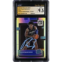 Paolo Banchero Orlando Magic Autographed 2022-23 Donruss Optic Holo #221 CGC Authenticated MINT+ 9.5 Rookie Card