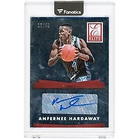 Penny Hardaway Orlando Magic Autographed 2015-16 Panini Donruss Elite Silver #ES-AH #18/49 Card