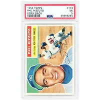 Phil Rizzuto New York Yankees 1956 Topps Grey Back #113 PSA Authenticated 5 Card