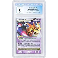Giratina Lv X 2009 Pokemon Diamond and Pearl Promos Holo Rare #DP38 CGC Authenticated 5 Card