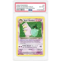 Dark Slowbro 2002 Pokemon Legendary Collection Holo Rare #8 PSA Authenticated 6 Card
