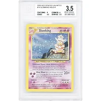 Slowking 2000 Pokemon Neo Genesis Holo Rare #14 BGS Authenticated 3.5 Card