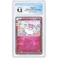 Diancie 2016 Pokemon Pokekyun Japanese Uncommon #27 CGC Authenticated 9.5 Card
