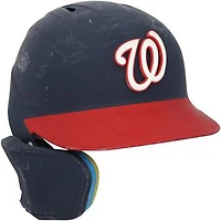 Nasim Nuñez Washington Nationals Game-Used #26 Navy Batting Helmet vs. Chicago Cubs on March 29, 2026