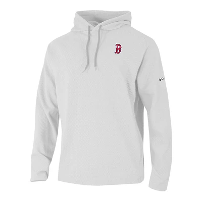 Men's Columbia White Boston Red Sox Swingcraft Hoodie