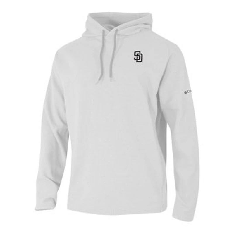 Men's Columbia White San Diego Padres Swingcraft Hoodie