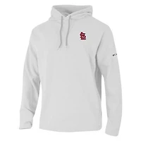 Men's Columbia White St. Louis Cardinals  Swingcraft Hoodie