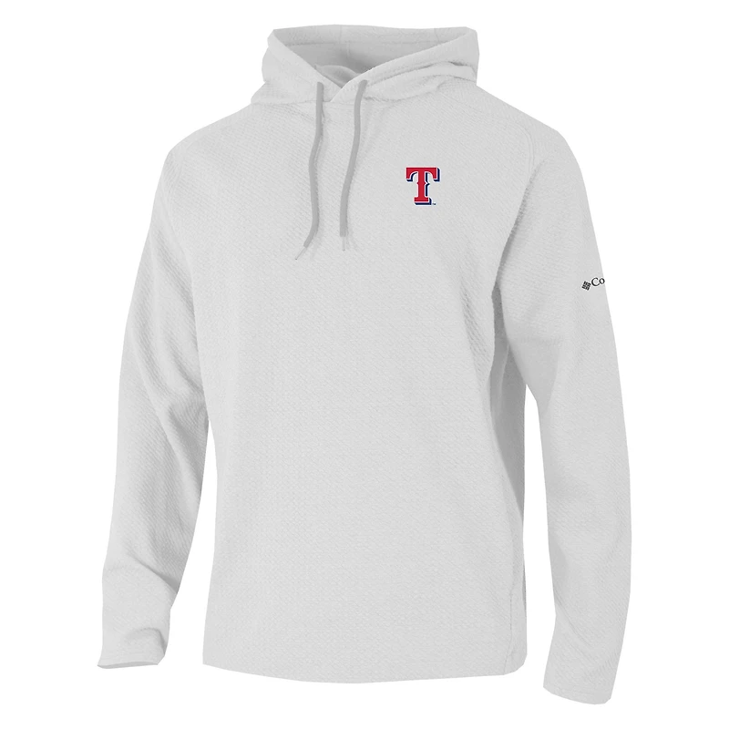 Men's Columbia White Texas Rangers Swingcraft Hoodie
