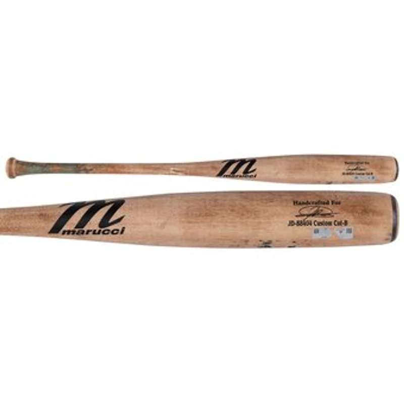 Jasson Domínguez New York Yankees Game-Used Tan Marucci Broken Bat vs. Cincinnati Reds on June 19, 2026