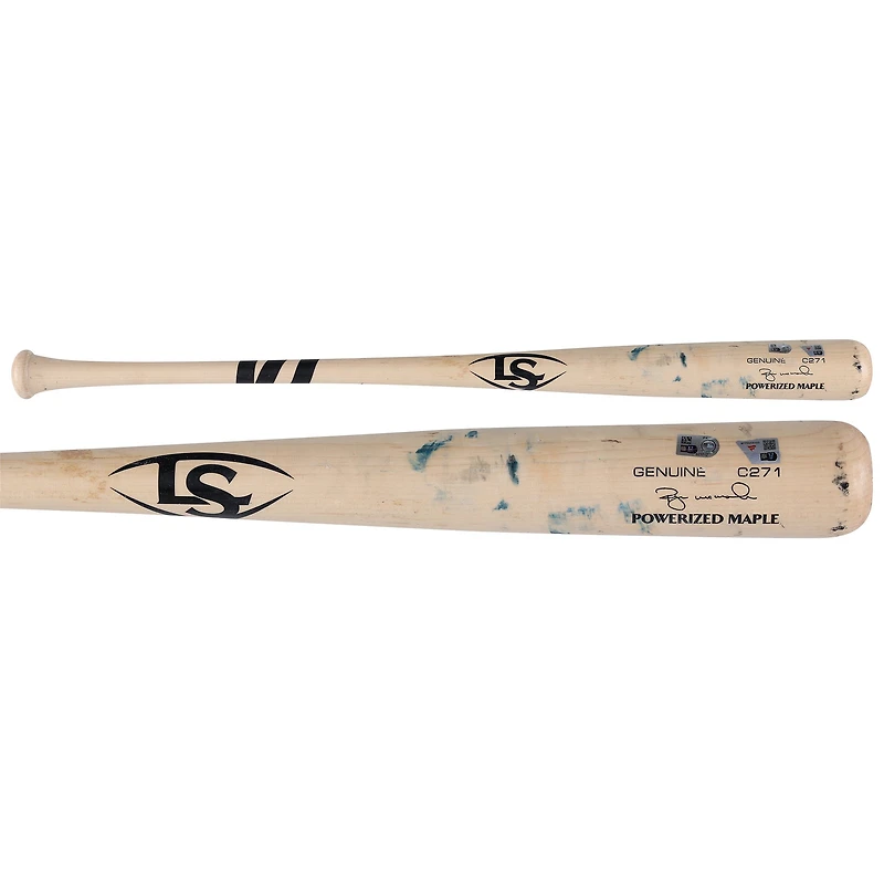 Ryan McMahon New York Yankees Game-Used Tan LS Broken Bat vs. Boston Red Sox on June 5, 2026