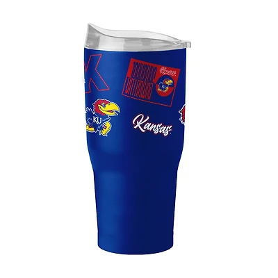 Logo Brands Kansas Jayhawks 30oz. Dreamweave Tumbler