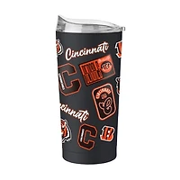 Logo Brands  Cincinnati Bengals 20oz. Dreamweave Powder Coat Tumbler