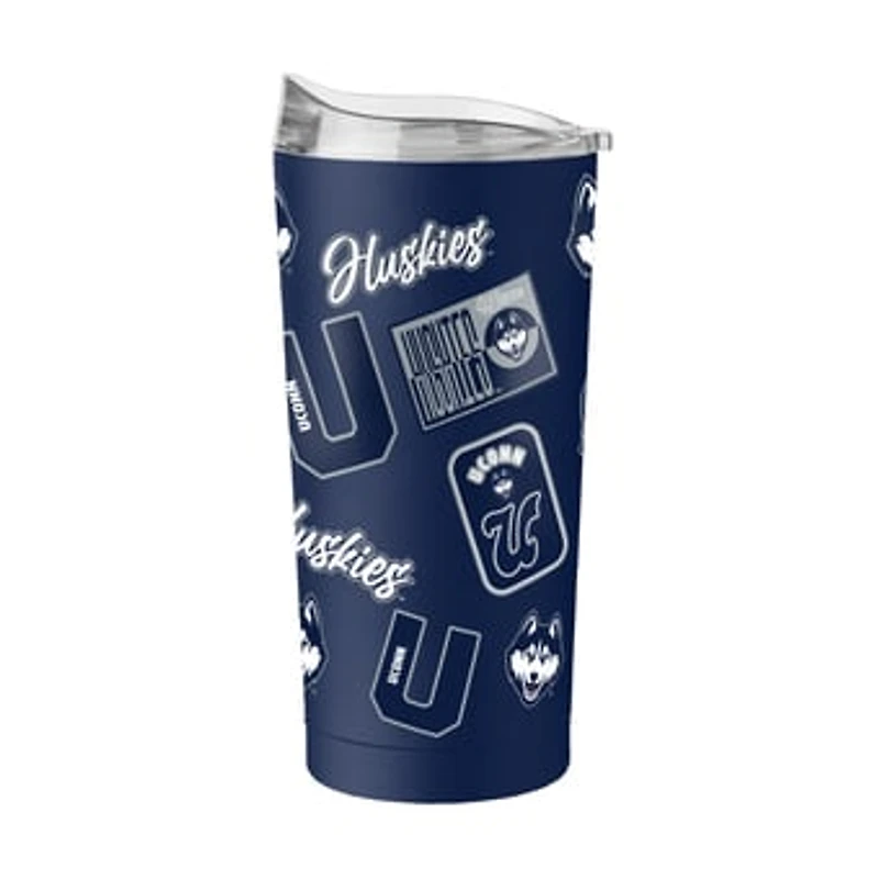 Logo Brands  UConn Huskies 20oz. Dreamweave Powder Coat Tumbler