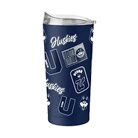 Logo Brands  UConn Huskies 20oz. Dreamweave Powder Coat Tumbler