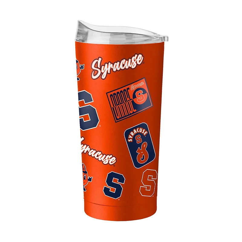 Logo Brands Syracuse Orange 20oz. Dreamweave Powder Coat Tumbler