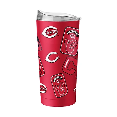 Logo Brands  Cincinnati Reds 20oz. Dreamweave Powder Coat Tumbler