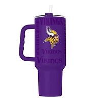 Logo Brands  Minnesota Vikings 40oz. Replay Powder Coat Tumbler