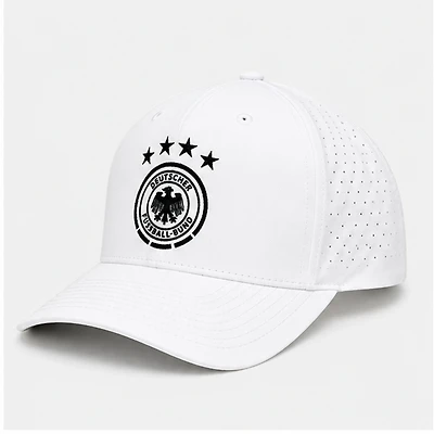 Men's 1863FC White Germany National Team  High Point Adjustable Hat