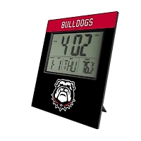 Keyscaper Georgia Bulldogs Digital Desk Clock