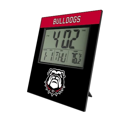 Keyscaper Georgia Bulldogs Digital Desk Clock