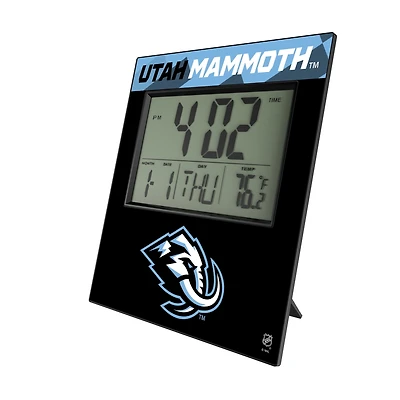 Keyscaper Utah Mammoth Color Block Digital Desk Clock