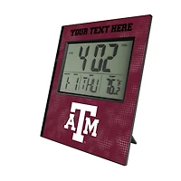 Keyscaper Texas A&M Aggies  Personalized Hatch Digital Desk Clock