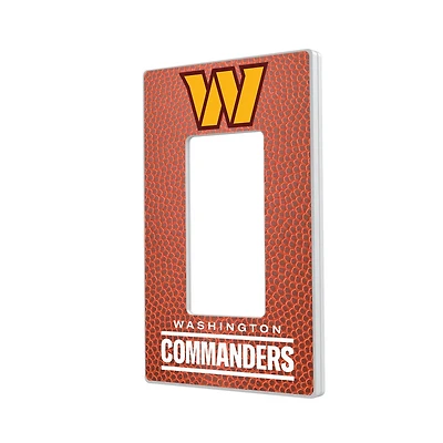 Keyscaper Washington Commanders Football Single Rocker Light Switch Plate