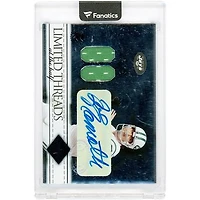 Joe Namath New York Jets Autographed 2004 Donruss Limited Threads At the Half Relic #LT-53 #24/50 Card