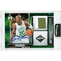Ray Allen Boston Celtics Autographed 2009 Panini Limited Relic #28 #9/10 Card