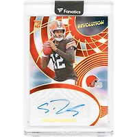 Shedeur Sanders Cleveland Browns Autographed 2025 Panini Revolution Infinite #AGN-SSA #1/25 Rookie Card