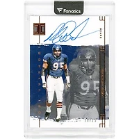 Richard Dent Chicago Bears Autographed 2024 Panini Impeccable Immortal Ink #IM-RDT #18/25 Card