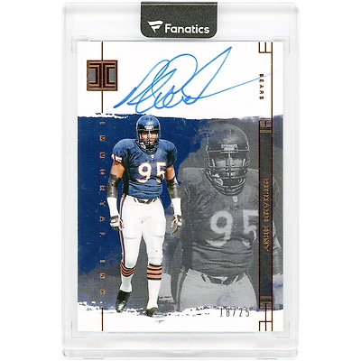 Richard Dent Chicago Bears Autographed 2024 Panini Impeccable Immortal Ink #IM-RDT #18/25 Card